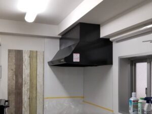 千葉キッチン取付け隊　マンションのレンジフードリフォーム術　施工前